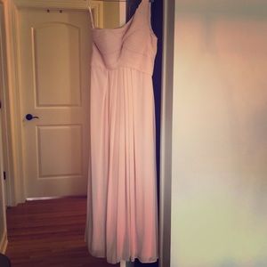 Mori Lee One Shoulder Bridesmaid Dress